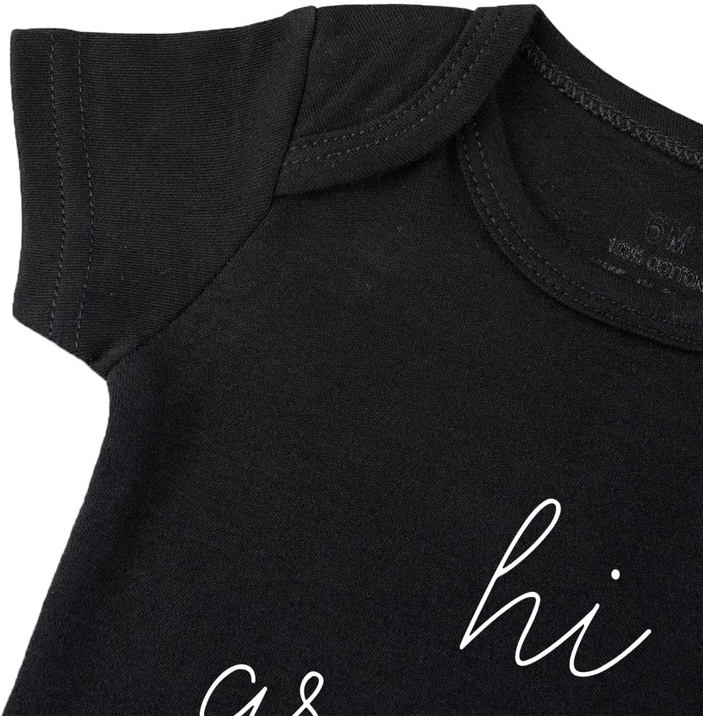 Hi Grandpa Bodysuit for Baby Pregnancy Announcement Promoted to Grandpa Infant Bodysuit - Image 5