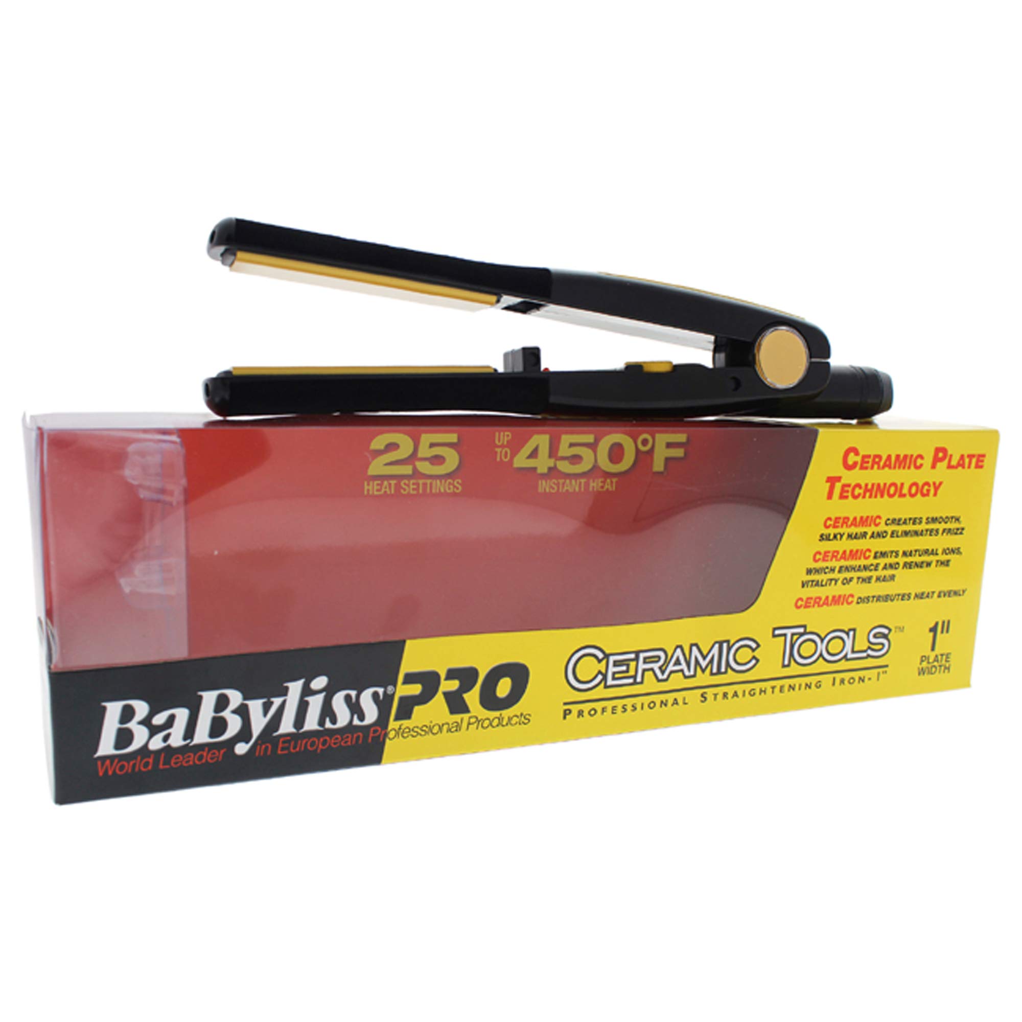 Babylisspro Ceramic Tools Straightening Iron Inch Pack Of