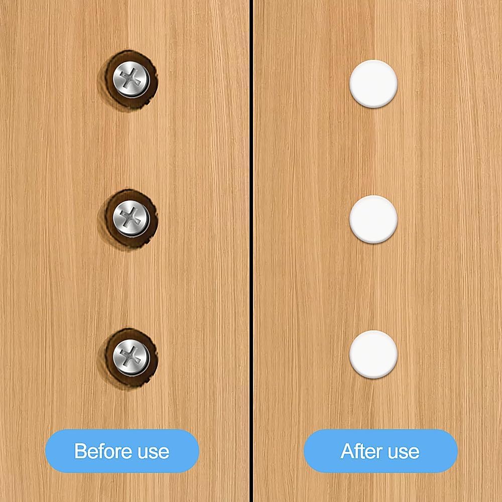 300 Tappi Copriforo 5mm Bianchi - Per Mobili, Armadi E Scaffali - Foto 12