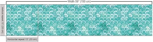 Vista 51 de Ambesonne - Tela multicolor impresa digital por The Yard