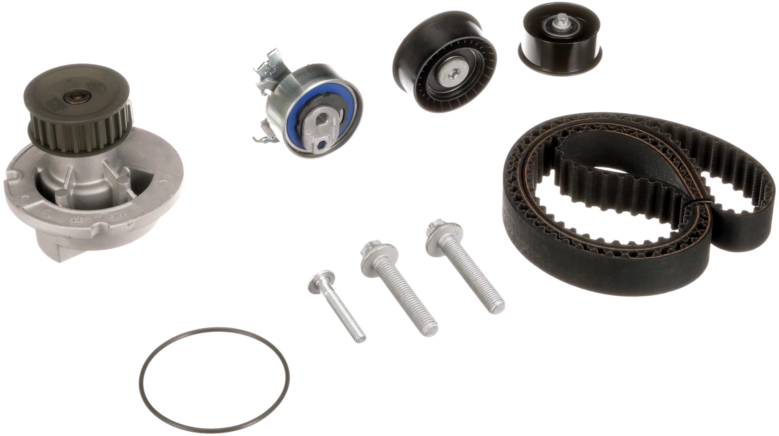 GATES KP25499XS-2 Bomba de agua + kit de correa de distribución Número de dientes: 162 20 mm con bomba de agua Compatible con OPEL Vectra C Caravan Z02 Astra H Caravan A04 Vectra C GTS Z02, SAAB