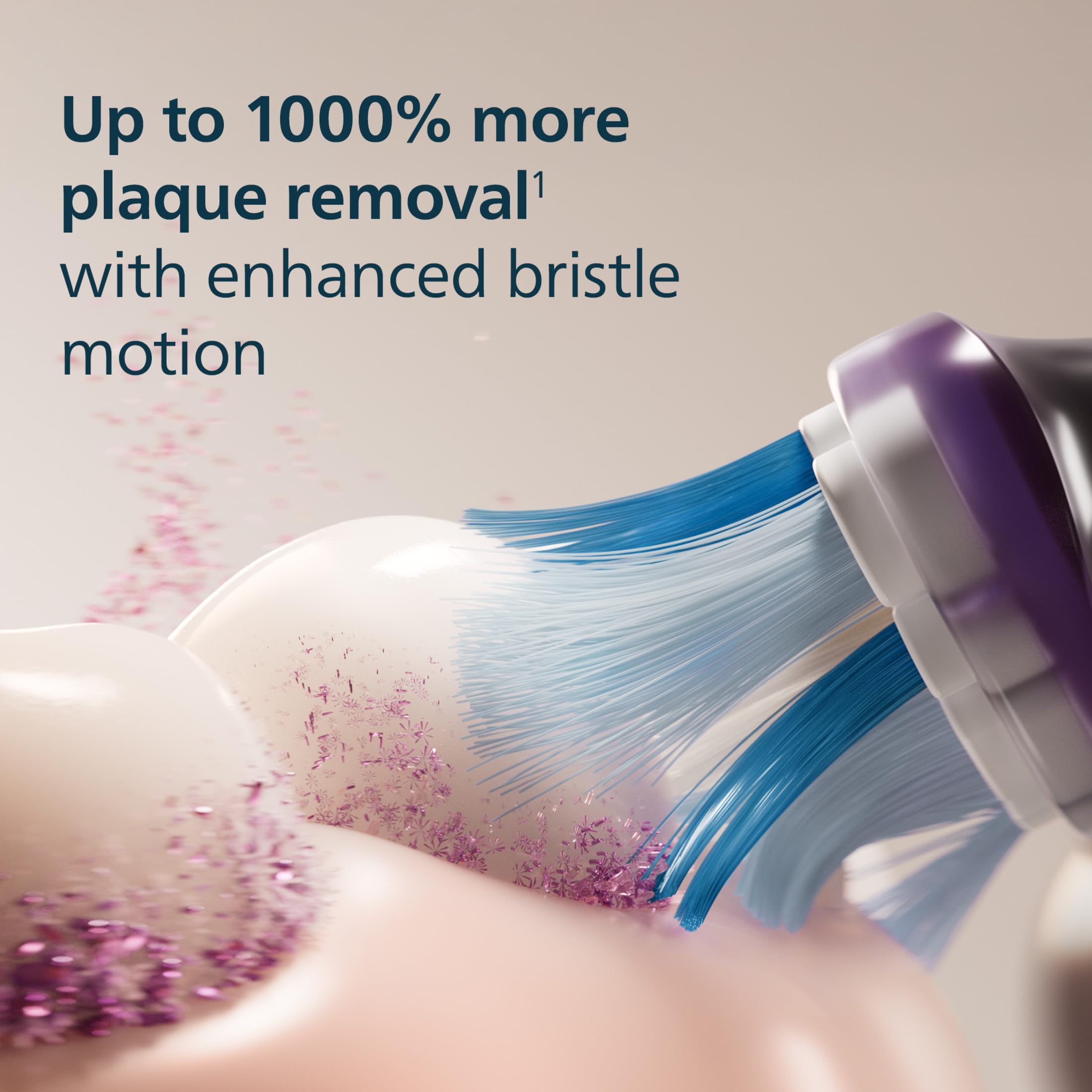 Philips SONICARE HX9052/95 - Cabezales de cepillo de dientes de repuesto para cuidado de las encías, 2 cabezales de cepillo, color negro