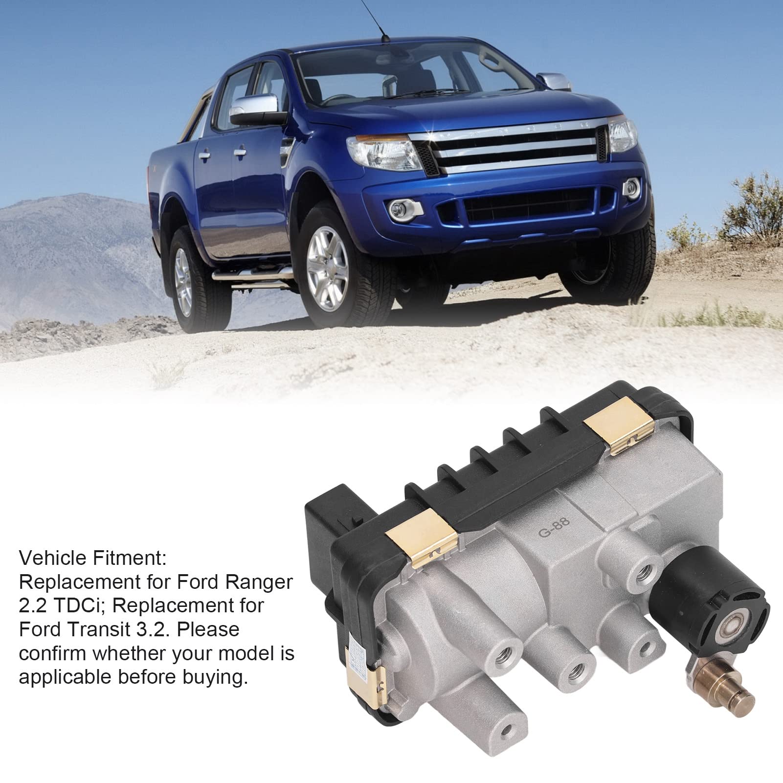 Actuador De Turbo Mazda Bt 50 Pro | Ford Ranger Transit 3.2 2.2  6nw 009 550   – Auto Repuestos Revisa 2