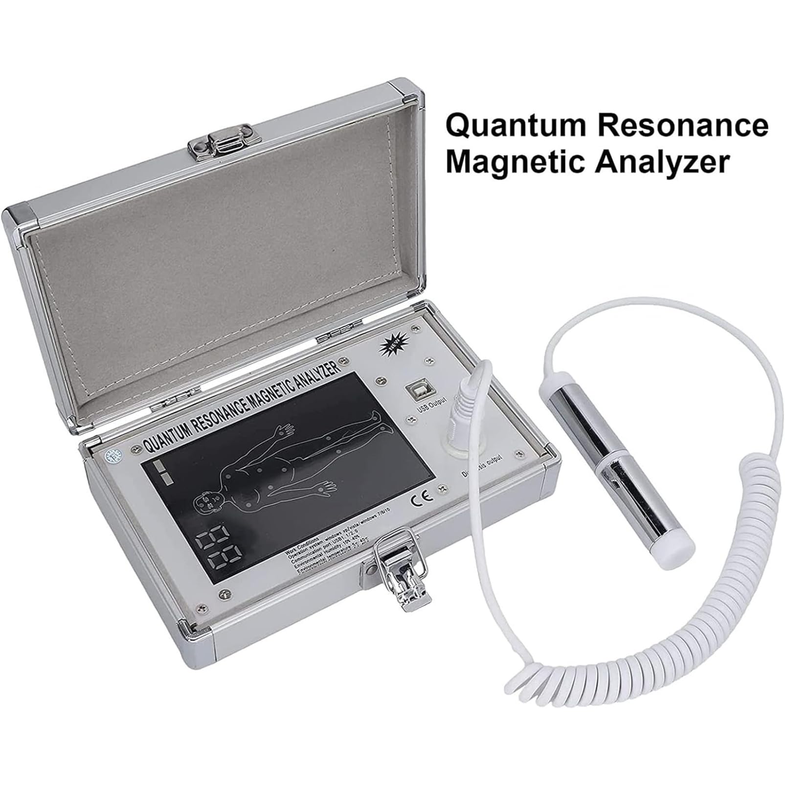 Analizador Magnético De Resonancia Cuántica, Máquina De Biorresonancia, Analizador Corporal Cuántico De Salud, Prueba Rápida Y Precisa La Salud Física