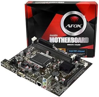 Placa Mãe H61 AFOX H61 IH61-MA5 Micro-ATX LGA1155 2ª e 3ª Ger