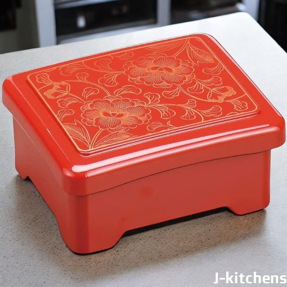 Amazon.co.jp: J-kitchens 鰻重箱 日本製 10個セット うな重 重箱 隅丸