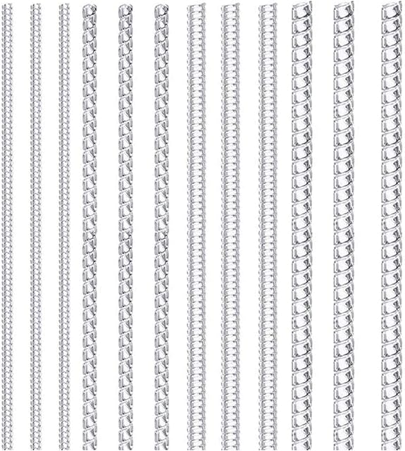 YMWALK Ring Size Adjuster, 12PCS 4 Size Ring Adjuster for Loose Rings,Ring Size Reducer Ring Tightener Invisible Transparent Silicone Ring Clips to Make Rings Smaller