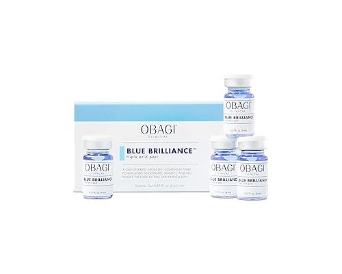 Obagi Clinical Blue Brilliance - Kit de 4 piezas de triple ácido 027 onzas por vial