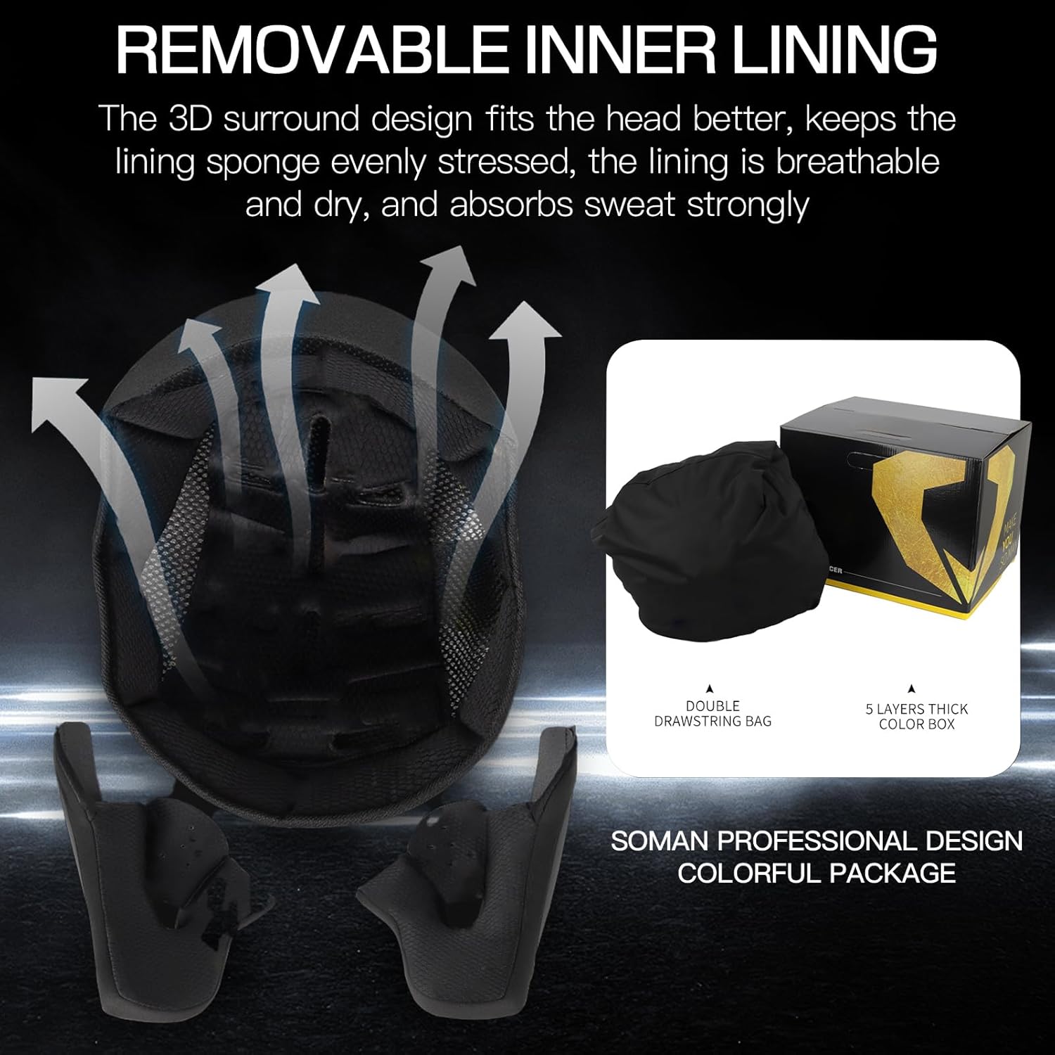 Bluetooth Motorcycle Helmet, DOT Approved Double-Sided Hood Full face flip Type Built-in Dual Speaker Microphone, Suitable for Adults, Men, and Women