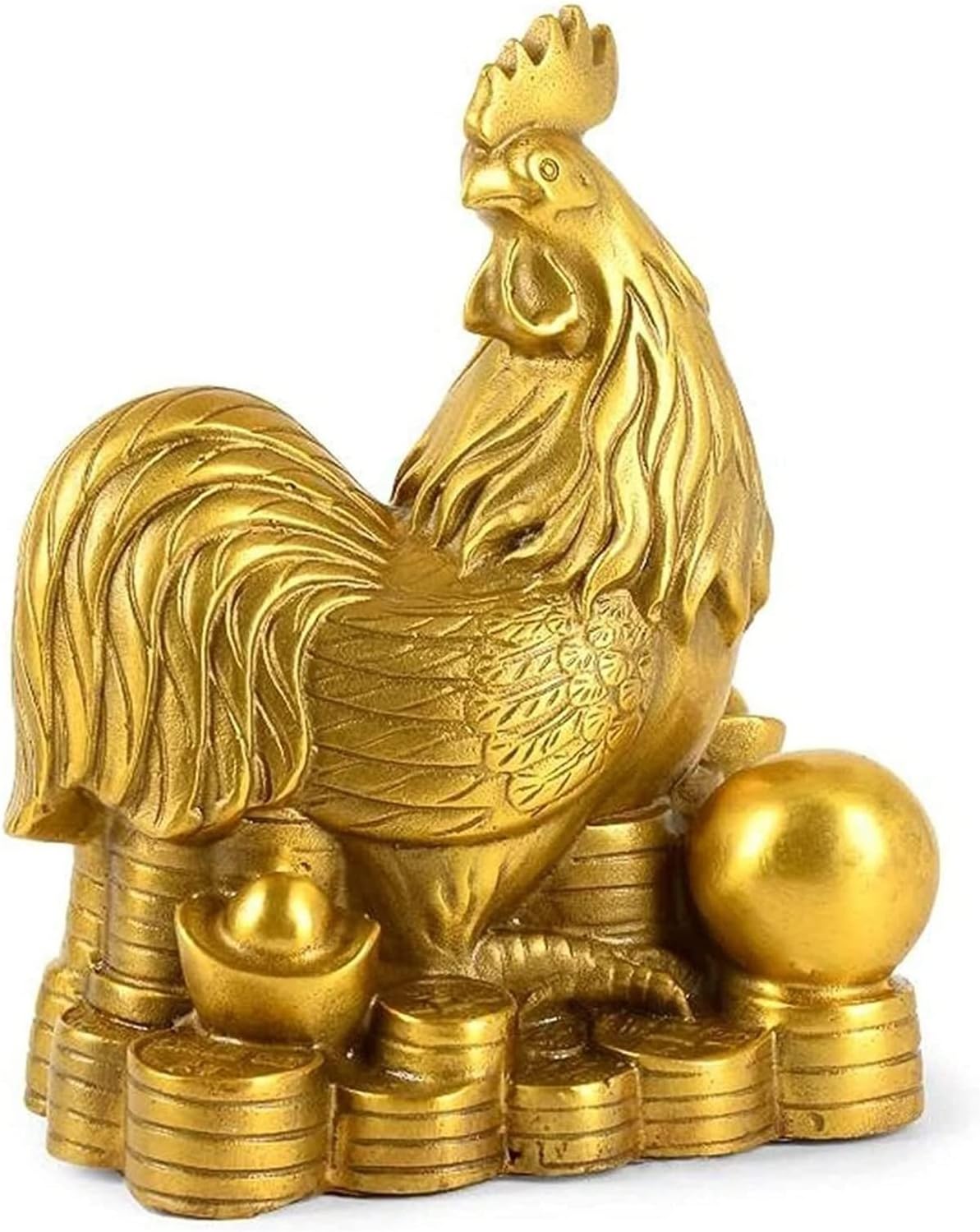 Home Ornament Figurine,Craft Statue Gifts,Chinese Zodiac Figurine Fengshui Wealth