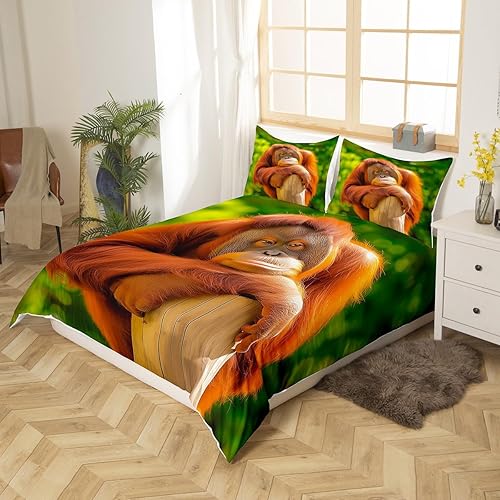 Miniatura 7 de Feelyou Juego de funda de edredón con estampado floral en 3D para niñas y niñas, elegante, con estampado floral morado, romántico, con purpurina,