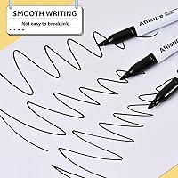 Vista 4 de Marcadores permanentes y marcadores permanentes, 60 paquetes de marcadores permanentes a granel