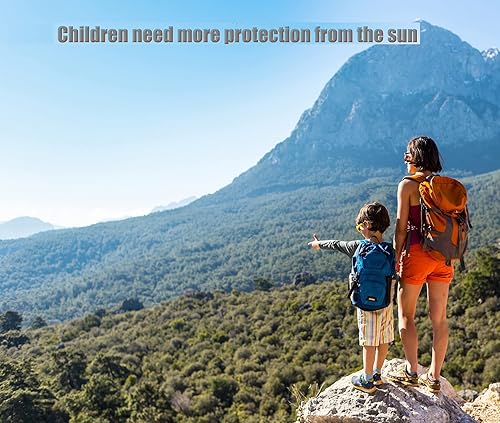 Miniatura 6 de Camisetas de protección solar para niños jóvenes, camiseta ligera de manga largacorta, SPF 50+