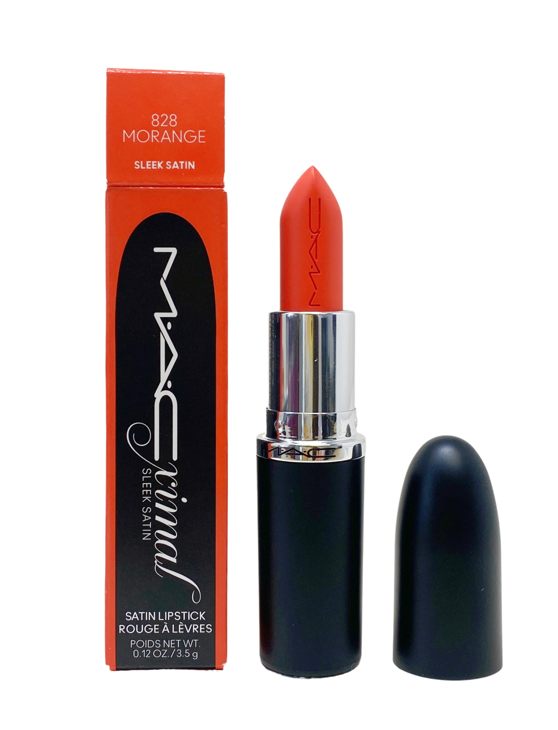 美品MC L – It Shall Be Amazon.com : MAC Cosmetics Ximal Sleek Satin Lipstick - 828