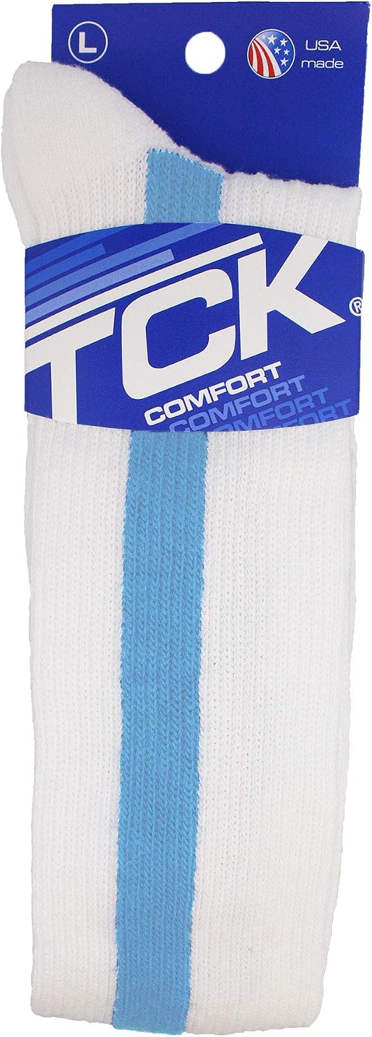 TCK 2-in-1 Baseball Stirrup Socks | Classic Knit-In Design | Made in USA