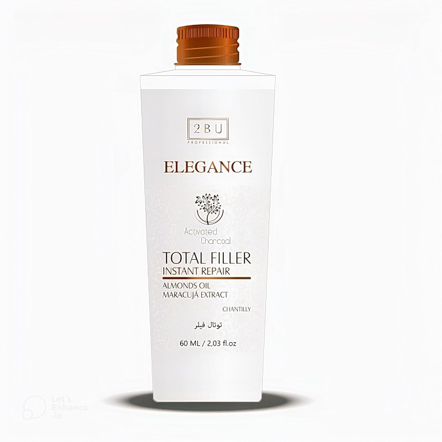 2BU Total Hair Filler Chantilly Elegance 60ml Hair Styling Agent