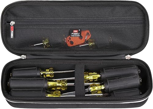 FBLFOBELI Estuche rígido de transporte EVA compatible con Klein Tools 80021/85148 / 85146 juego de destornilladores con magnetizador/desmagnetizador