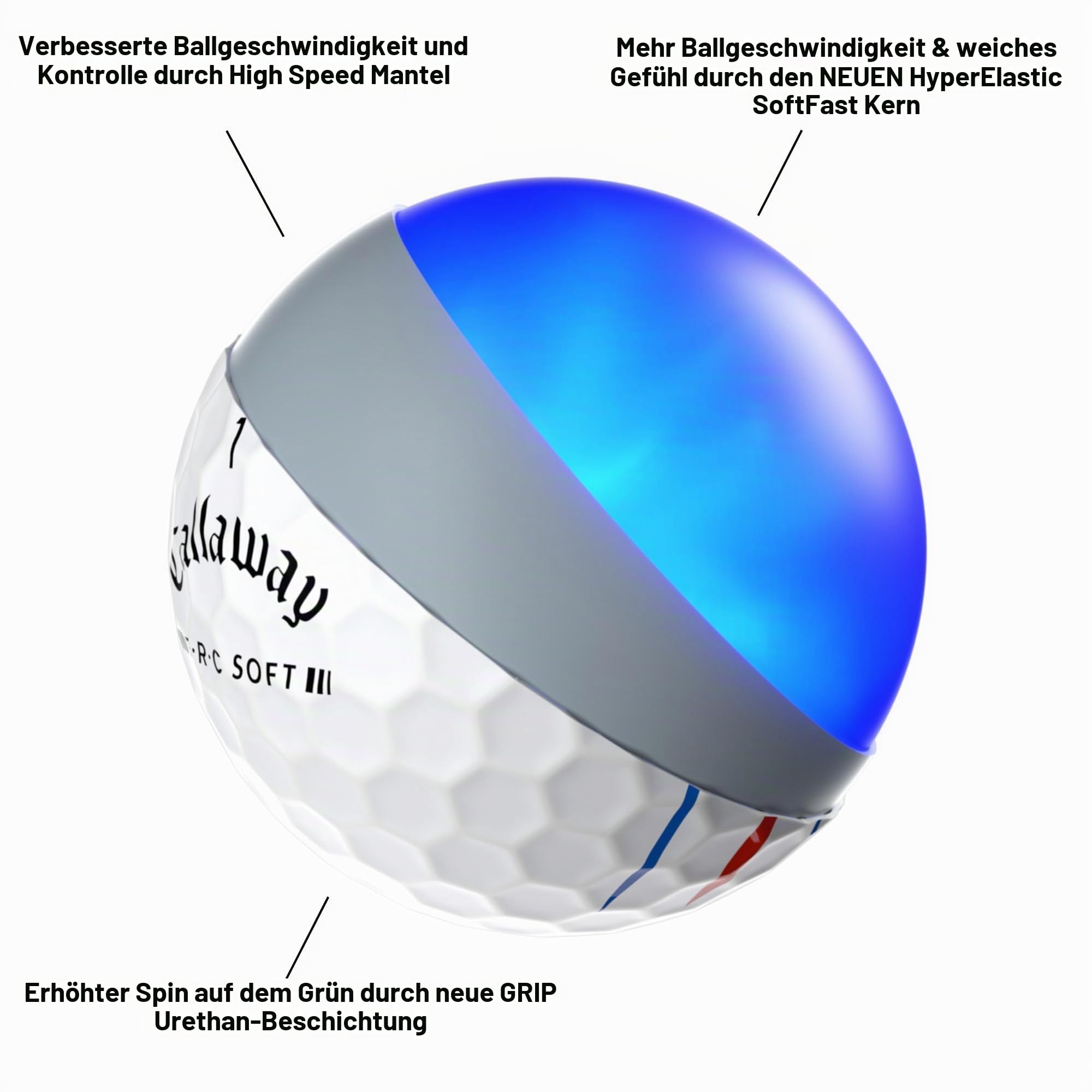 Callaway ERC Soft Golfbälle 2023