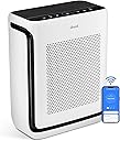 LEVOIT Air Purifiers for Home Large Room Up to 1875 Ft² with Washable Pre-Filter, AHAM VERIFIDE, Air Quality Monitor, HEPA Sleep Mode for Allergies, Pet Hair in Bedroom, Vital 200S-P, White