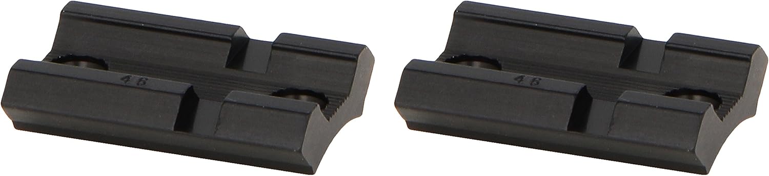 Weaver 48461 Top Mount Aluminum Scope Base Pair, Remington 700- Silver
