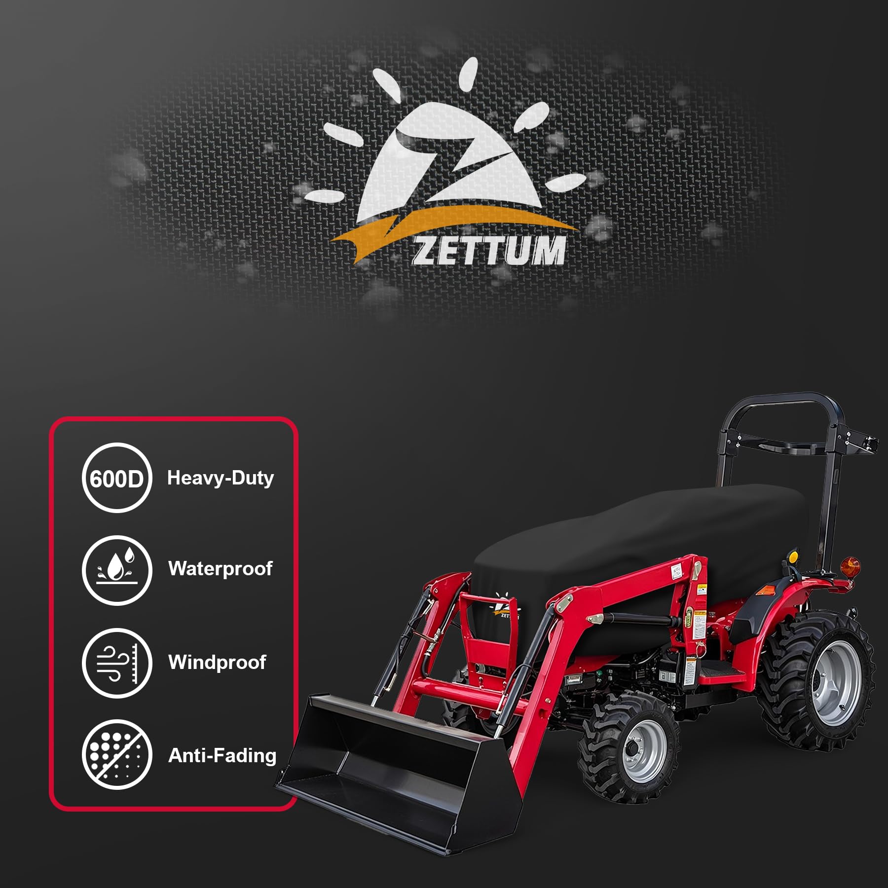 Tractor Seat Cover - Waterproof Protection -5 Tractor Seat Cover - Waterproof Protection -5