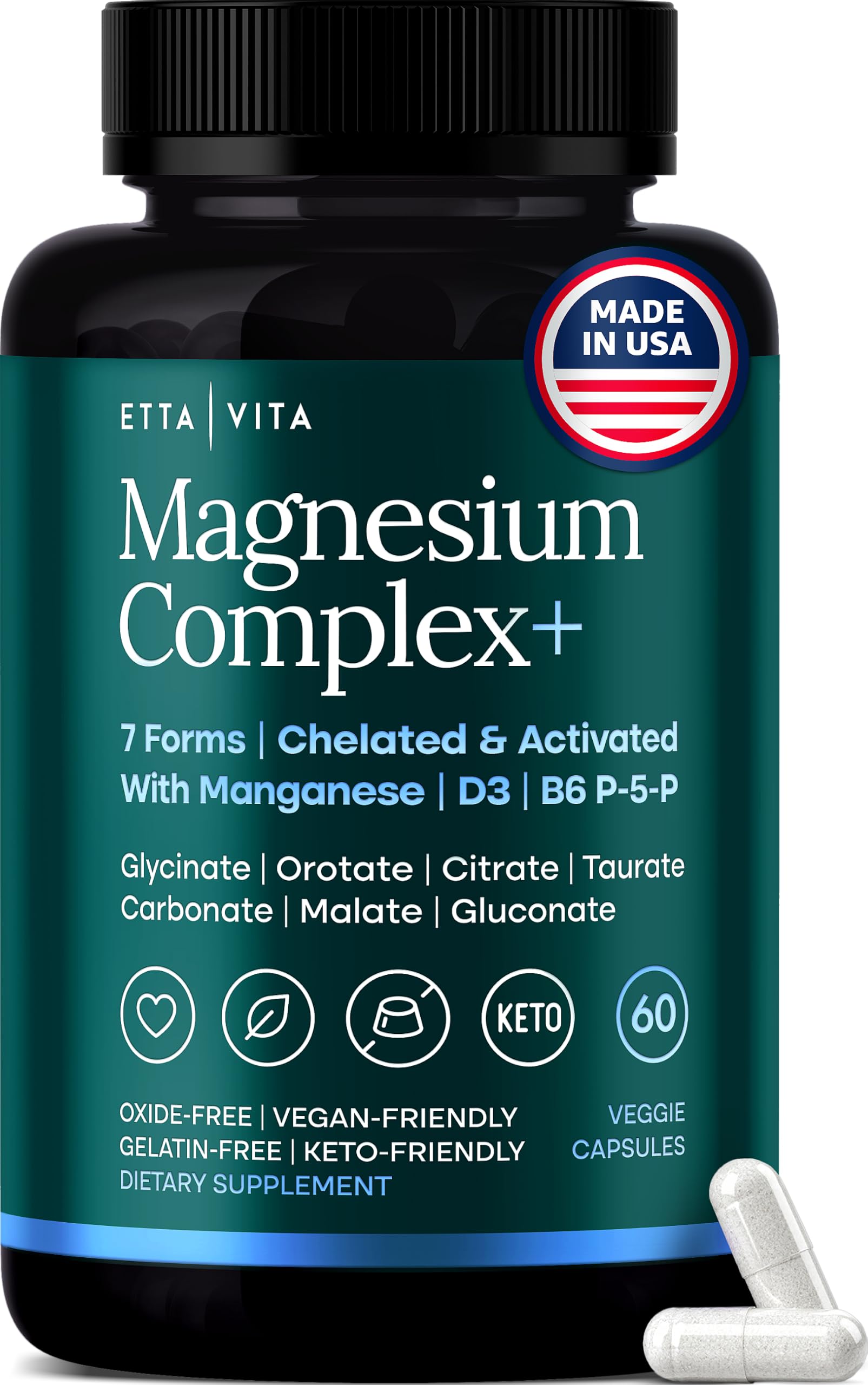 Magnesium Complex with D3 B6