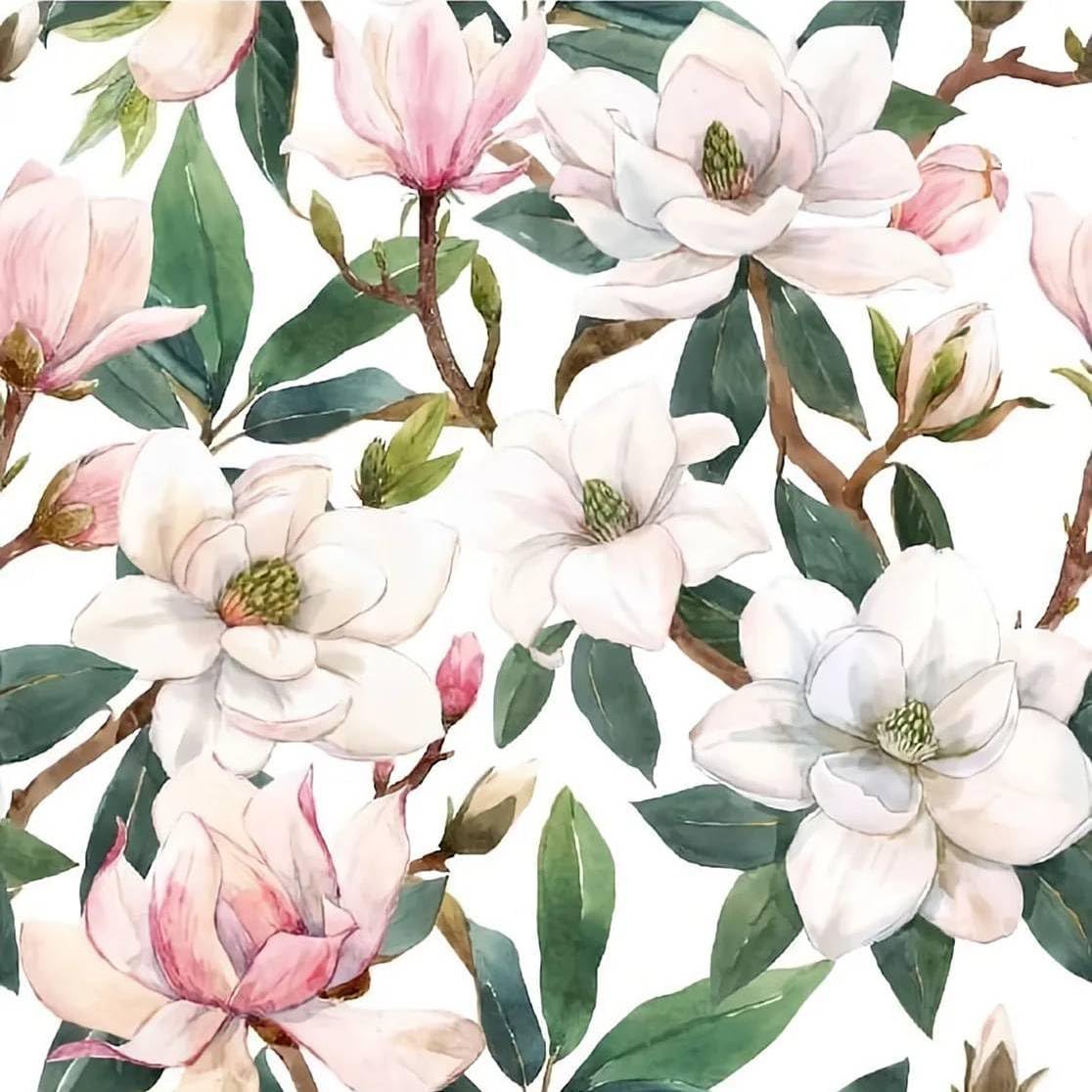 Papier peint floral vintage : rénover facilement un mur de chambre