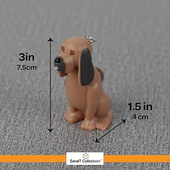 SandT Collection Animal Lightup LED Keychain with Sound