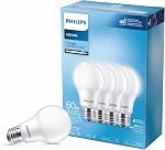 Philips 463398 Led 60W A19 Lumière du jour non dimmable(5000K)-4 Nombre