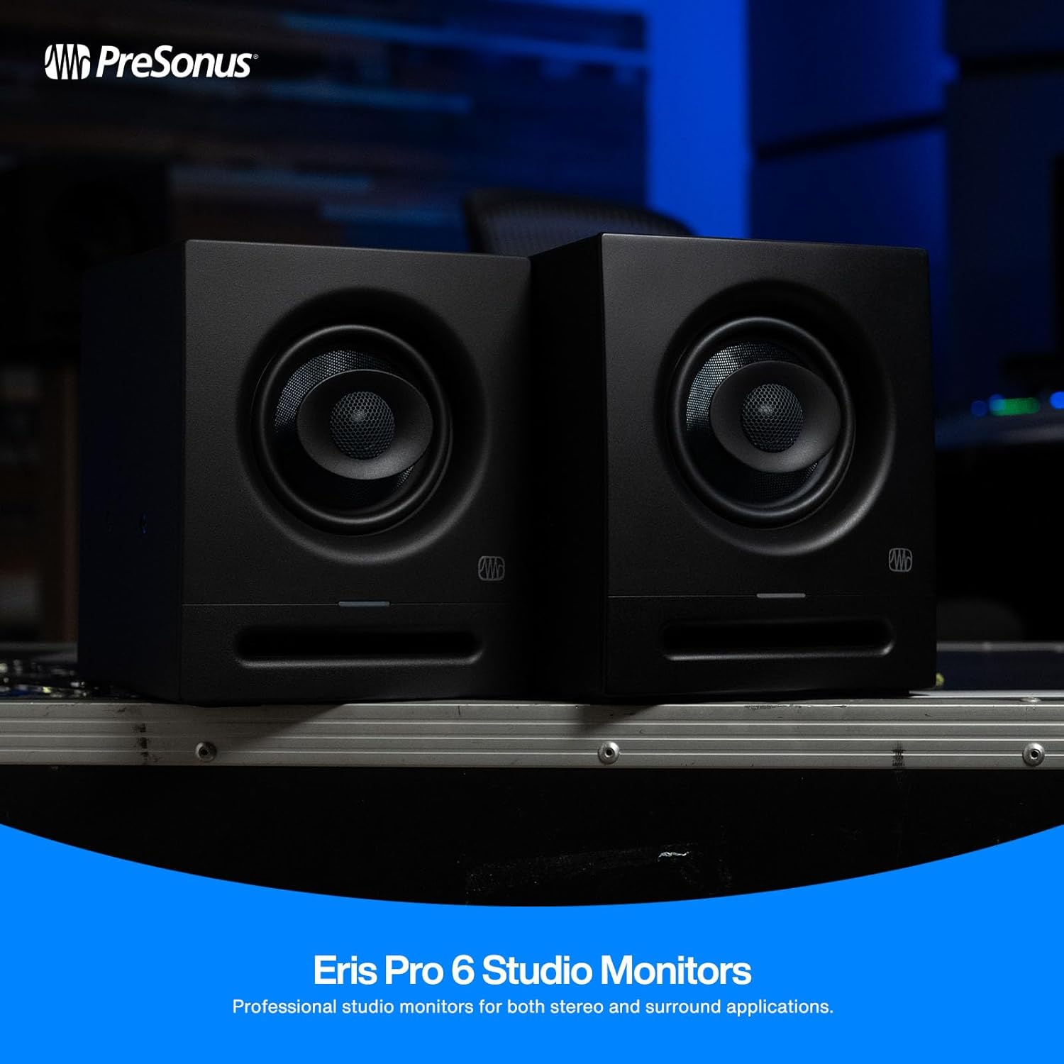 PreSonus Eris Pro 6 2-Way Biamped, Active, 6.5-inch Coaxial Studio Monitor - Image 5