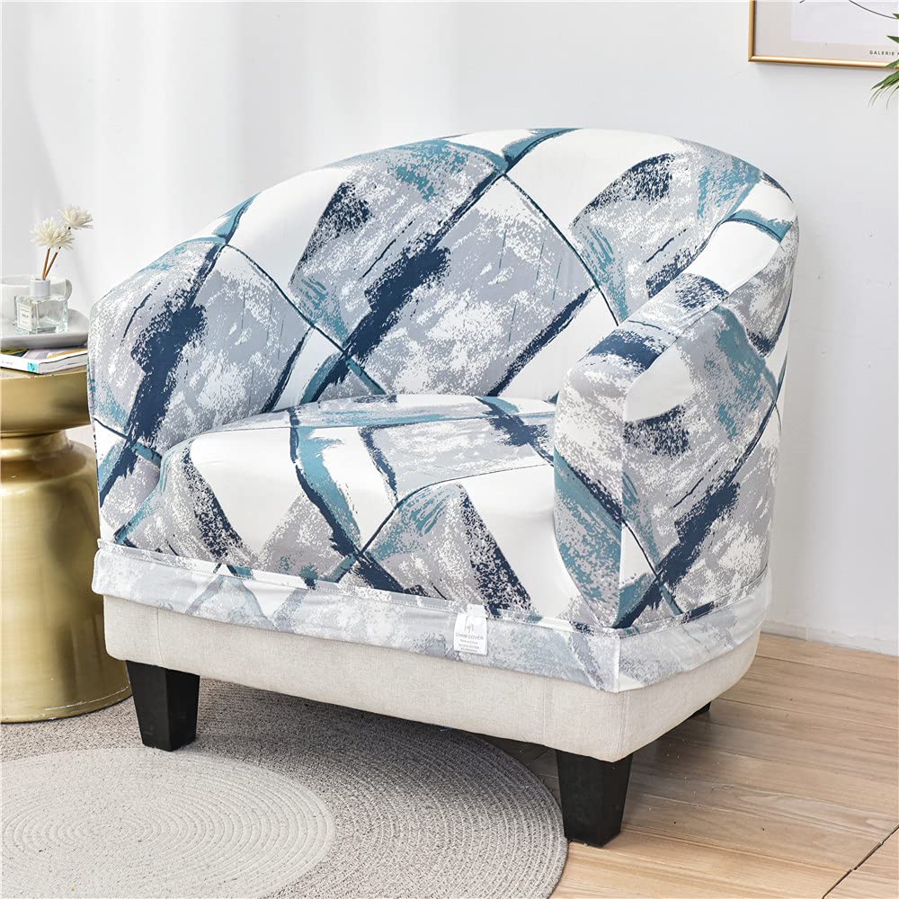 Copripoltrona Elasticizzato Highdi 1 Posto Stile Chesterfield - Antiscivolo, Lavabile, Per Poltrona Club, Soggiorno E Bar - Stile Bohémien Etnico