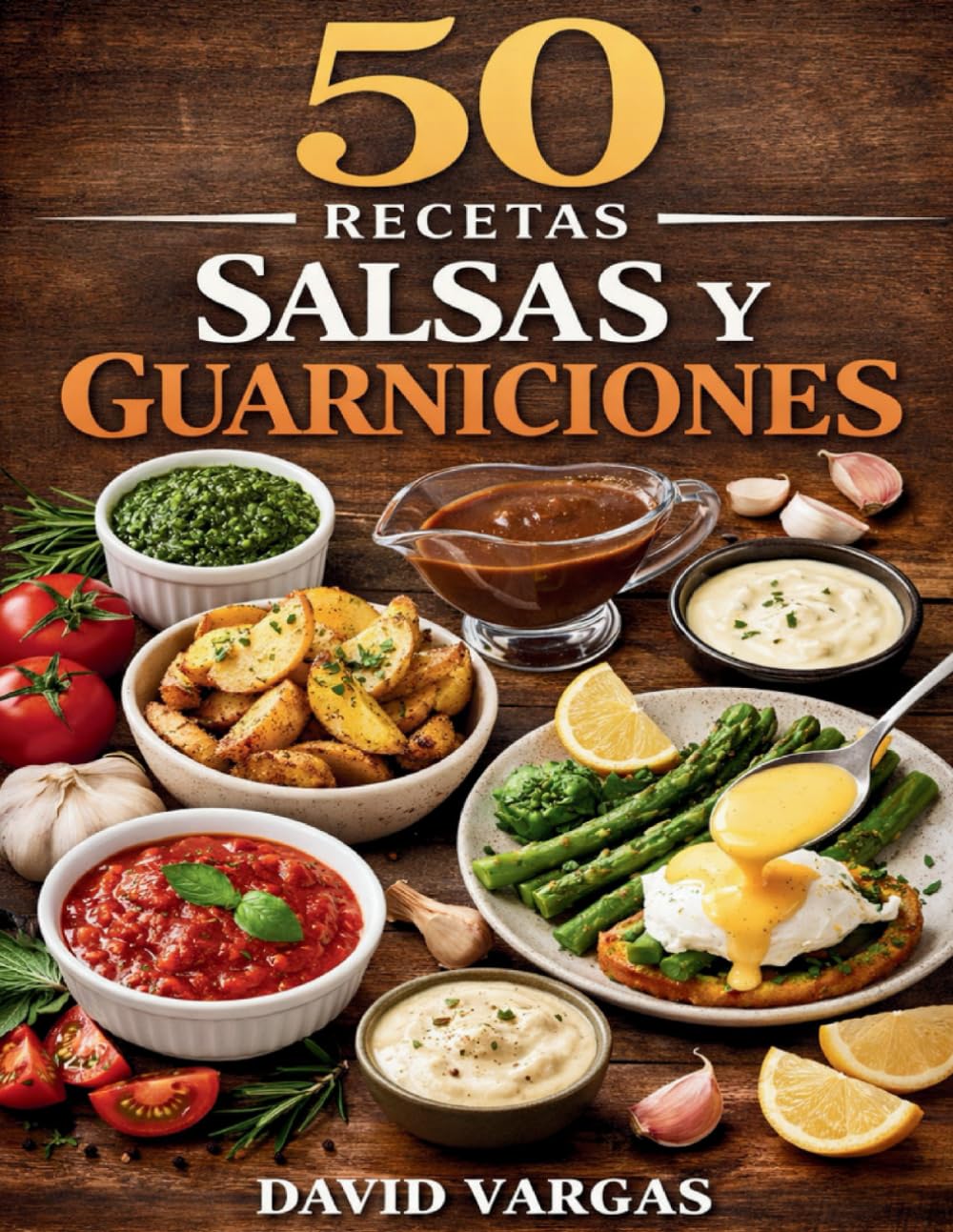 50 Recetas de Salsas y Guarniciones Caseras para Acompañar Todo Tipo de Platos: Ideas prácticas y sabrosas para realzar cualquier comida