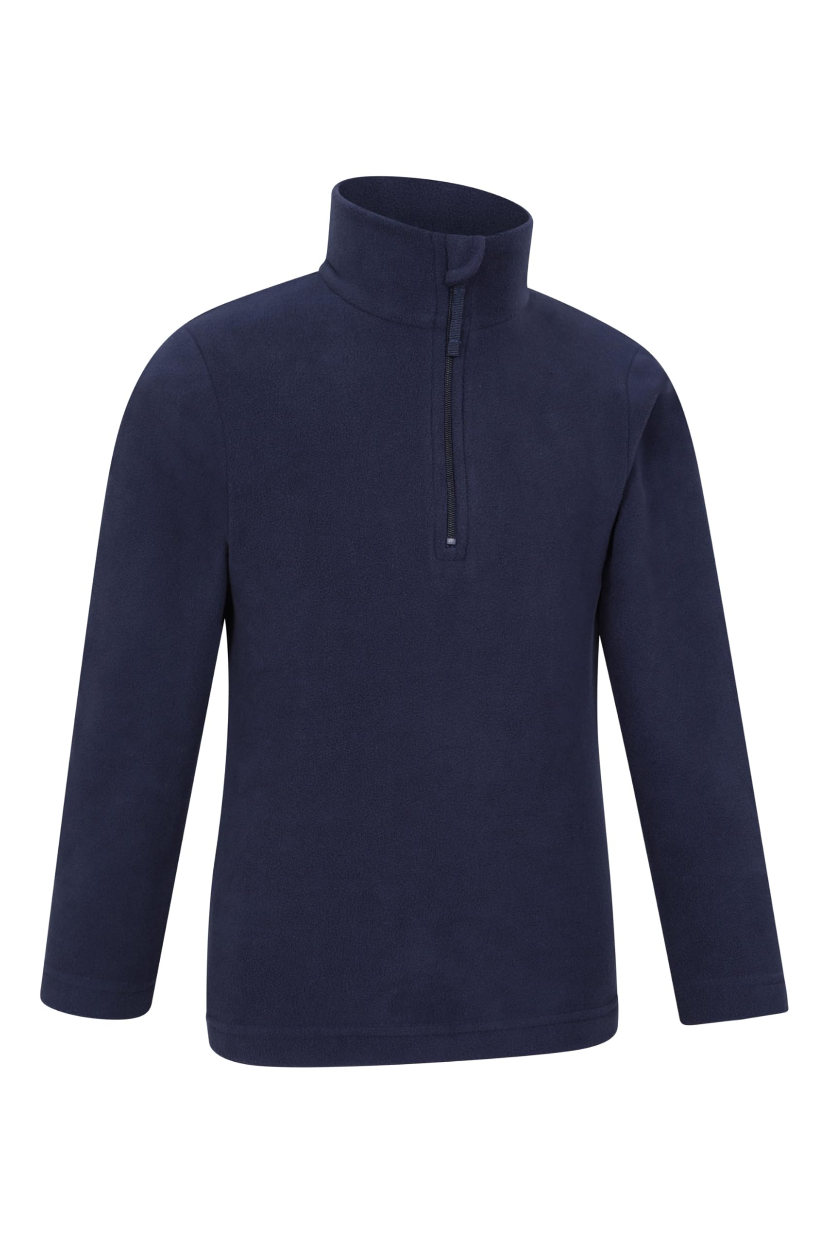 Mountain Warehouse Camber Kids Coral Fleece Top - Lightweight, Quick Drying, Breathable Sweatshirt for Outdoor Activities - Unisex, Suitable for Winter Layering — view 2