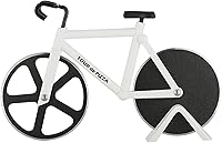 Vista 3 de Bicycle Pizza Cutter - TOUR de PIZZA Cutter with Display Stand - White Elephant Gifts, Kitchen Gagdets, Funny Gift Ideas