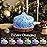Porseme 500ml Essential Oil Diffuser, Aroma Ultrasonic Humidifier with Remote Control, BPA Free, Auto Shut-Off, 7 Color LED Light for Bedroom