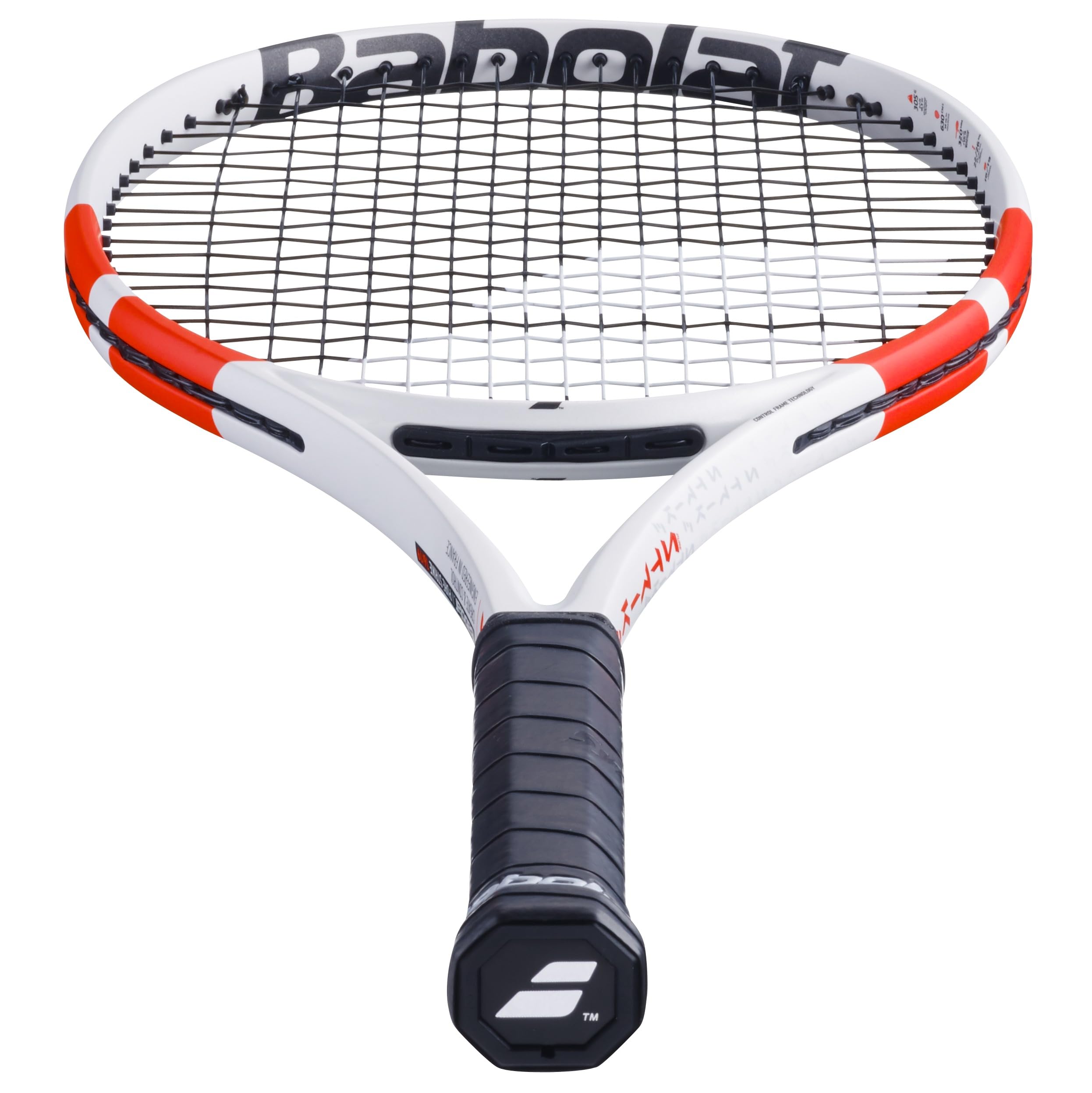 Babolat Pure Strike 98 16x19 Tennis Racquet (4th Gen) - Strung with 16g Babolat Syn Gut at Mid-Range Tension