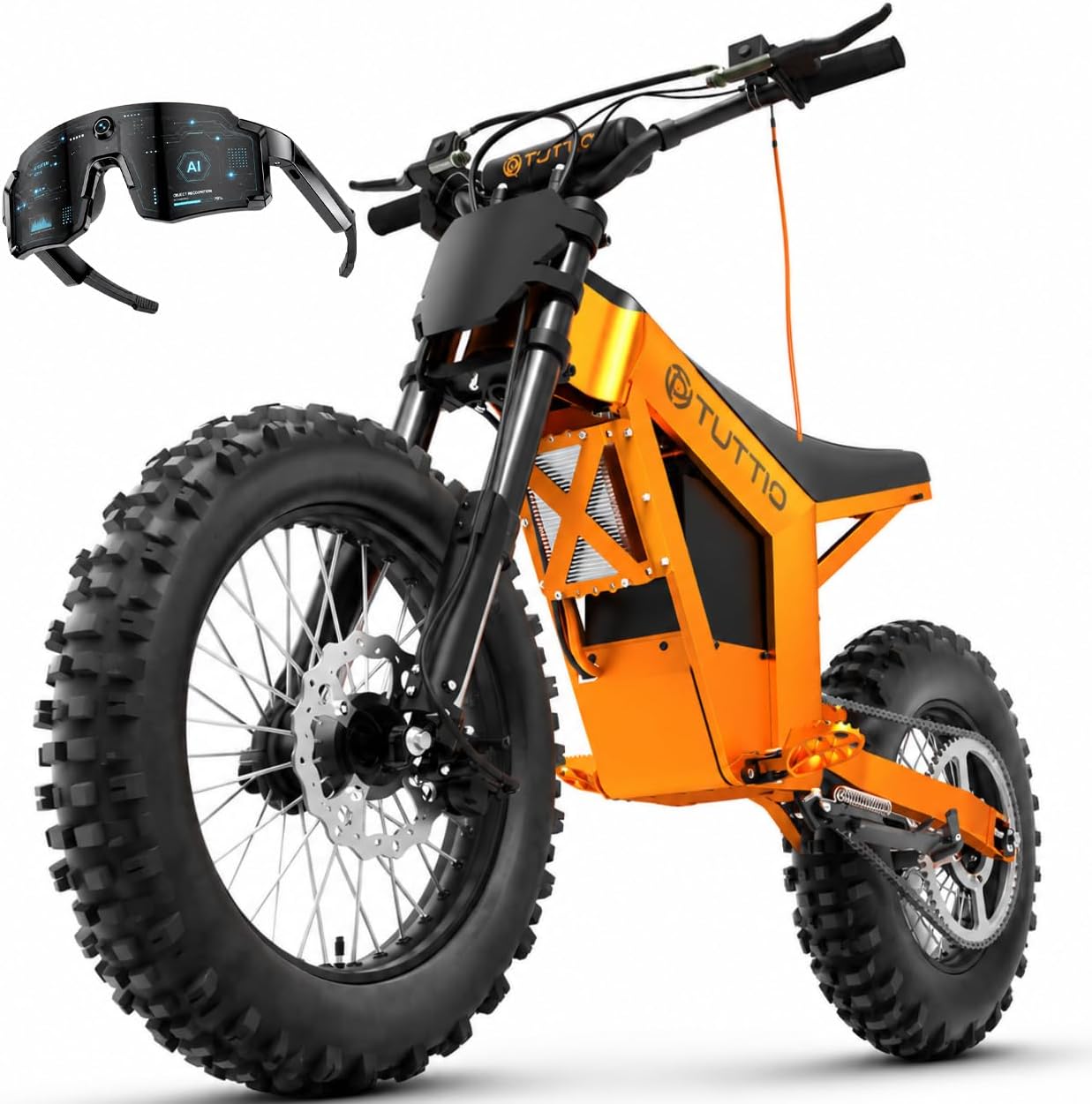 Tuttio Soleil01 LO Electric Dirt Bike 54.6V 21Ah Battry 45Mi E-Motorcycle