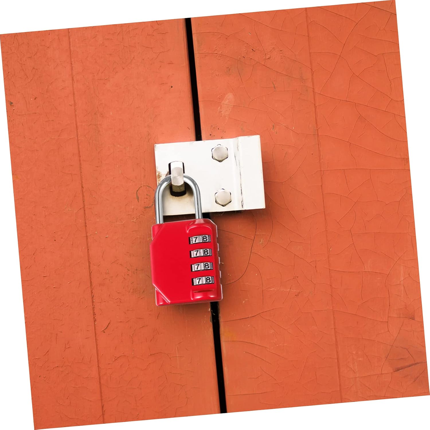 1pc Password Padlock Door Lock for Home Gym School and Travel Secure Cabinet and Luggage Lock Easy Password Setting