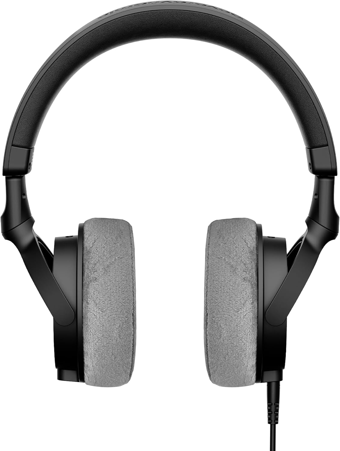 beyerdynamic DT 270 PRO, 45 Ohm, Closed Back, Over Ear, Wired Professional Studio Headphones, Home Recording, Podcast, Monitor, Stereo Headsets, 3m Coiled Cable, Black with Gray Velour Ear Pads