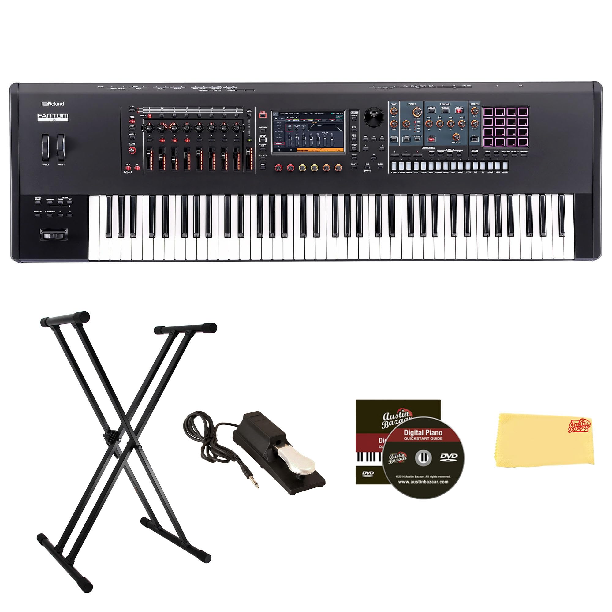 Roland Fantom X7（76鍵） Amazon.com: Roland Fantom 7 EX 76