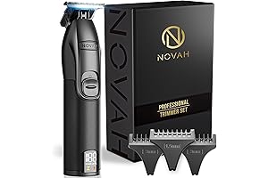 NOVAH Cordless Hair Trimmer: Effortless Styling for Men