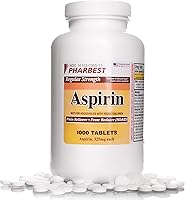 Vista 1 de Aspirina 325 mg Fuerza regular 1000 comprimidos sin recubrimiento