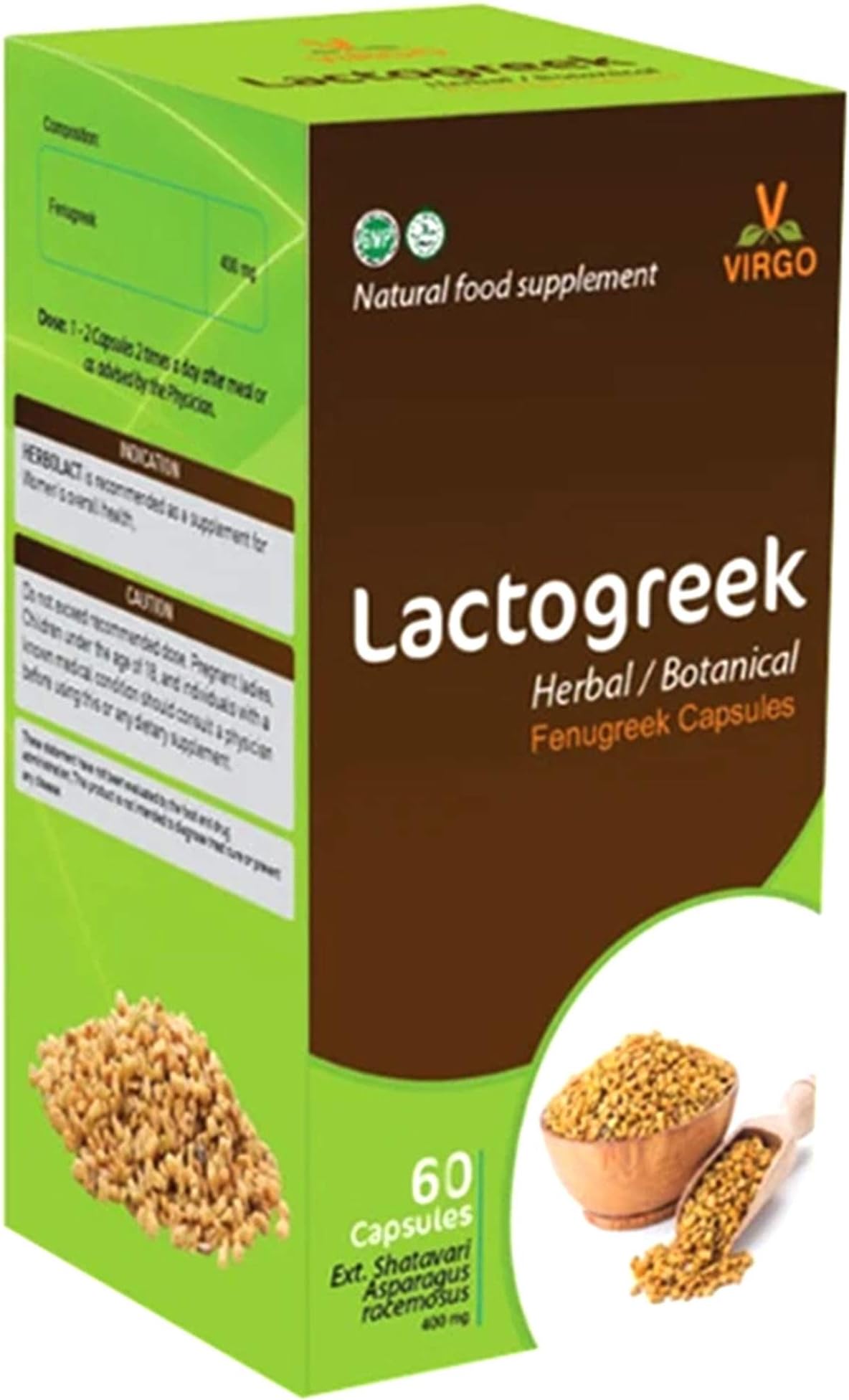 Bio Vitazen Lactogreek Capsules (60 Capsules)
