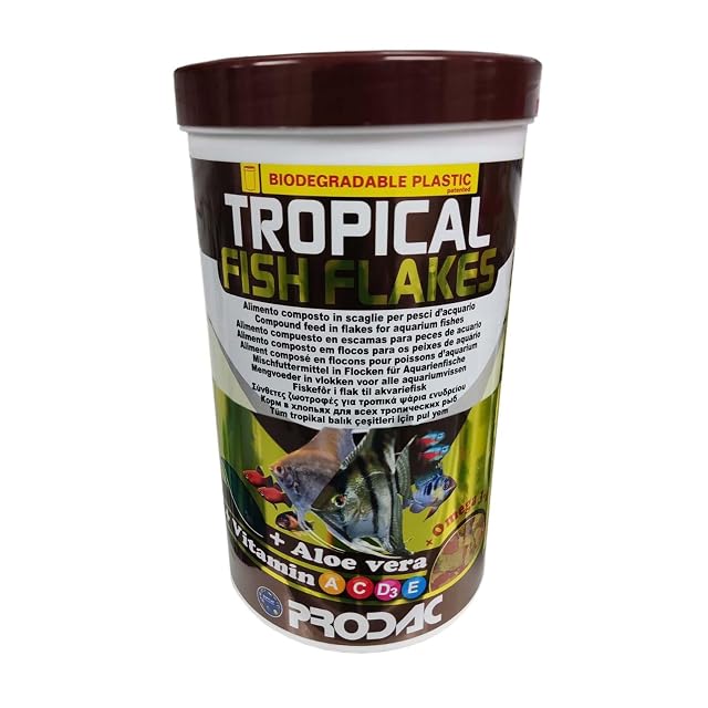Prodac Tropical Fish Flakes Escamas para Peces Tropicales 1200ml 200gr