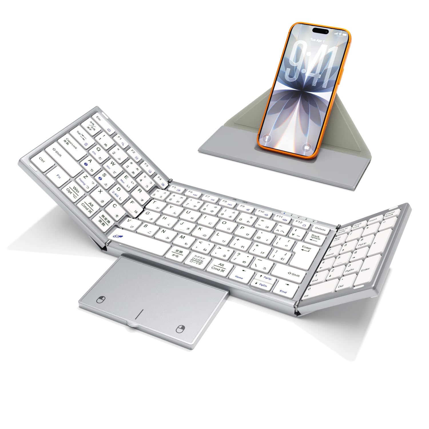 【業界革新版】Ewin キーボード 折りたたみ bluetoothと2.4G u Amazon | 【業界革新版】Ewin キーボード 折りたたみ bluetoothと2.4G