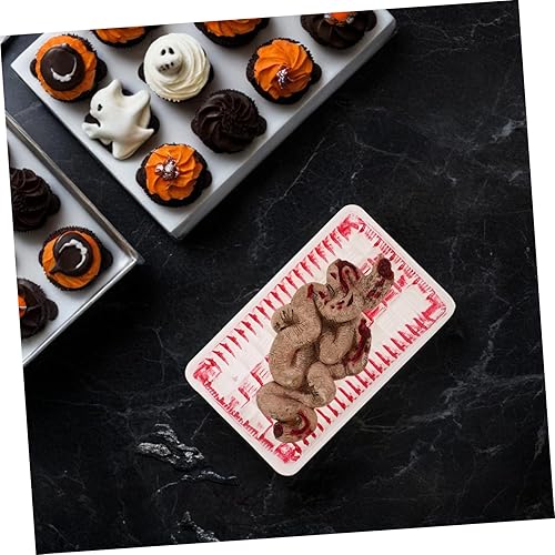 Miniatura 6 de Garneck Accesorio de órgano para intestinos corporales de Halloween, juguete complicado, piezas del cuerpo humano aterradoras falsas para Halloween,