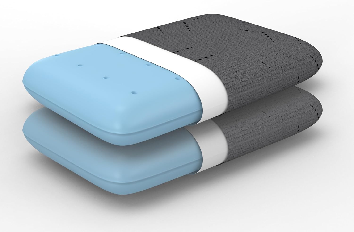 MY ARMOR Ventilated Cool Gel Memory Foam Pillows, Orthopedic Pillows