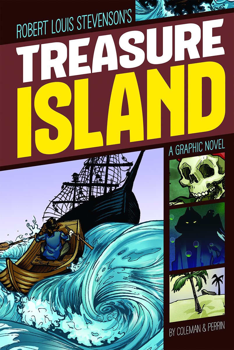 Treasure Island: A Graphic Novel (Graphic Revolve)
