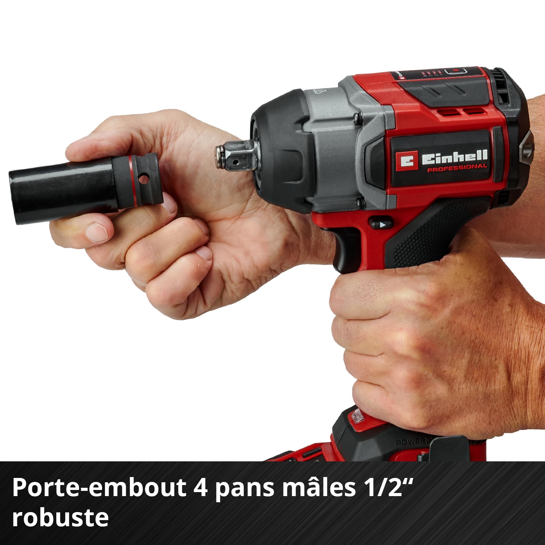 Einhell Professional TP-CW 18/750-C Li BL-Solo Power X-Change 18V 750 Nm clé à chocs sans fil sans batterie