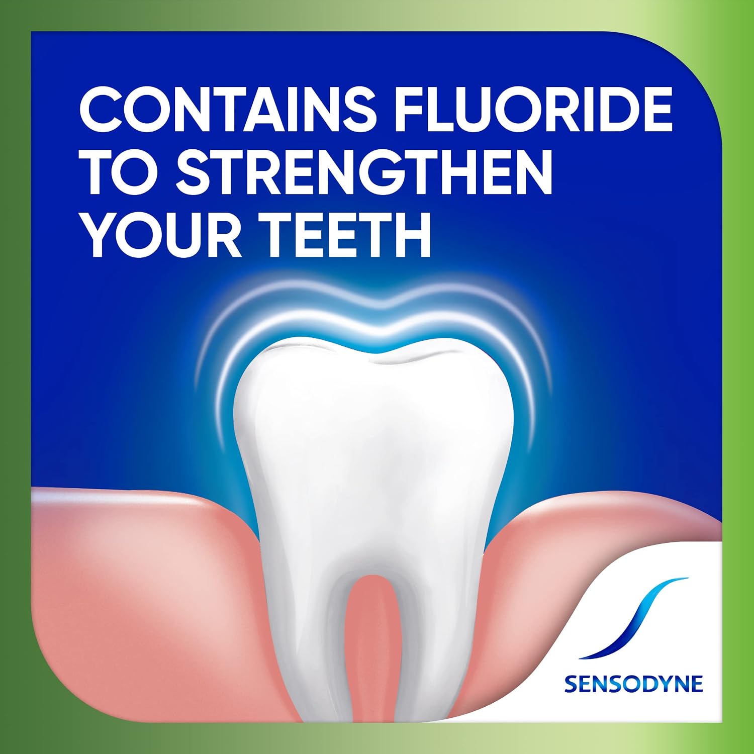Sensodyne Fresh Sensitive Cavity Prevention and Teeth Treatment Toothpaste, Mint, 8 Oz, Pack of 2